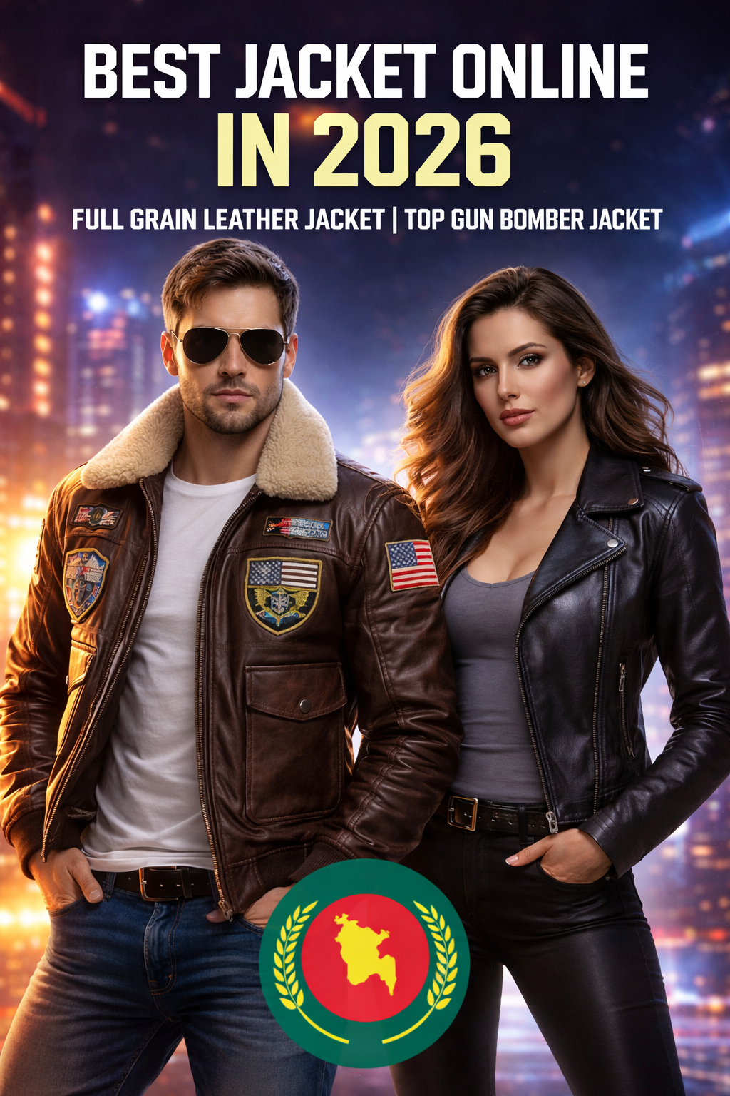 Best Jackets Online in 2026 | Full-Grain Leather & Top Gun Bomber Jacket