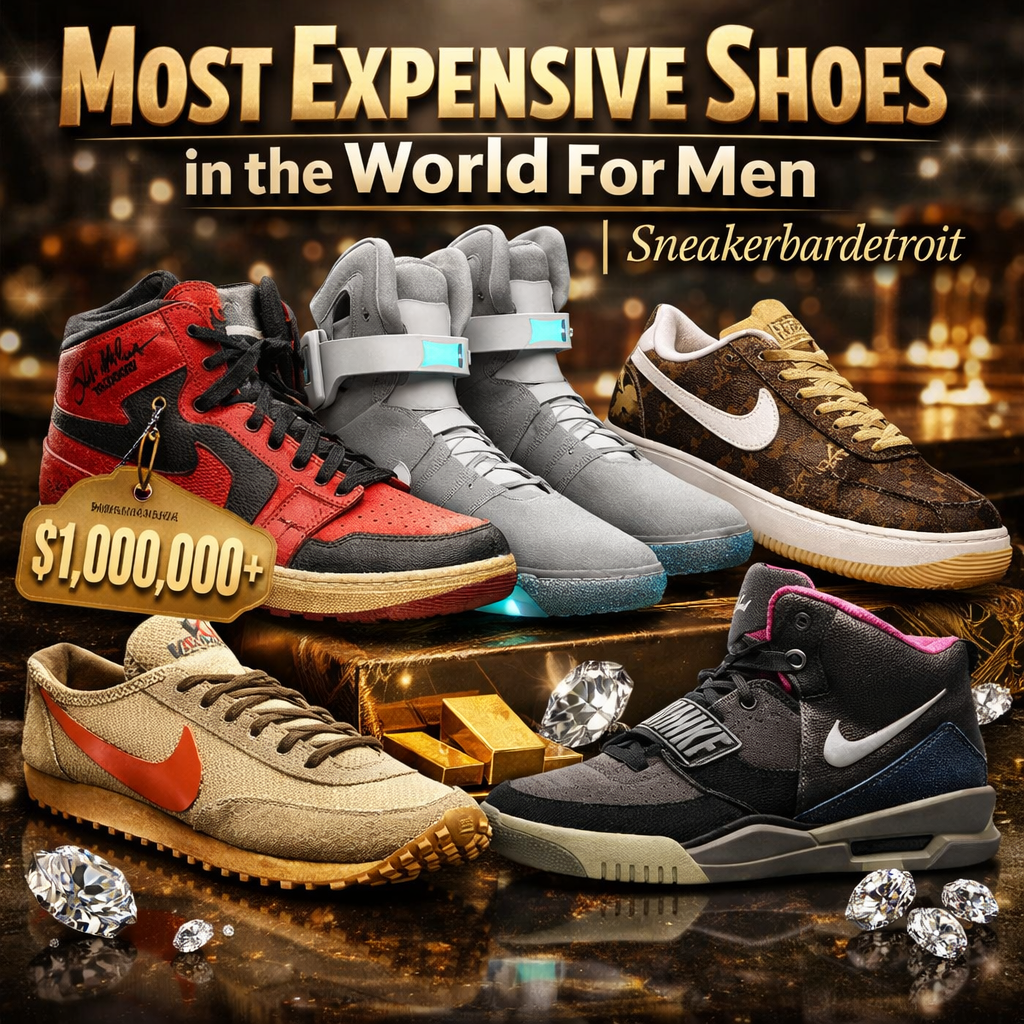 Most Expensive Shoes in The World For Men |Sneakerbardetroit
